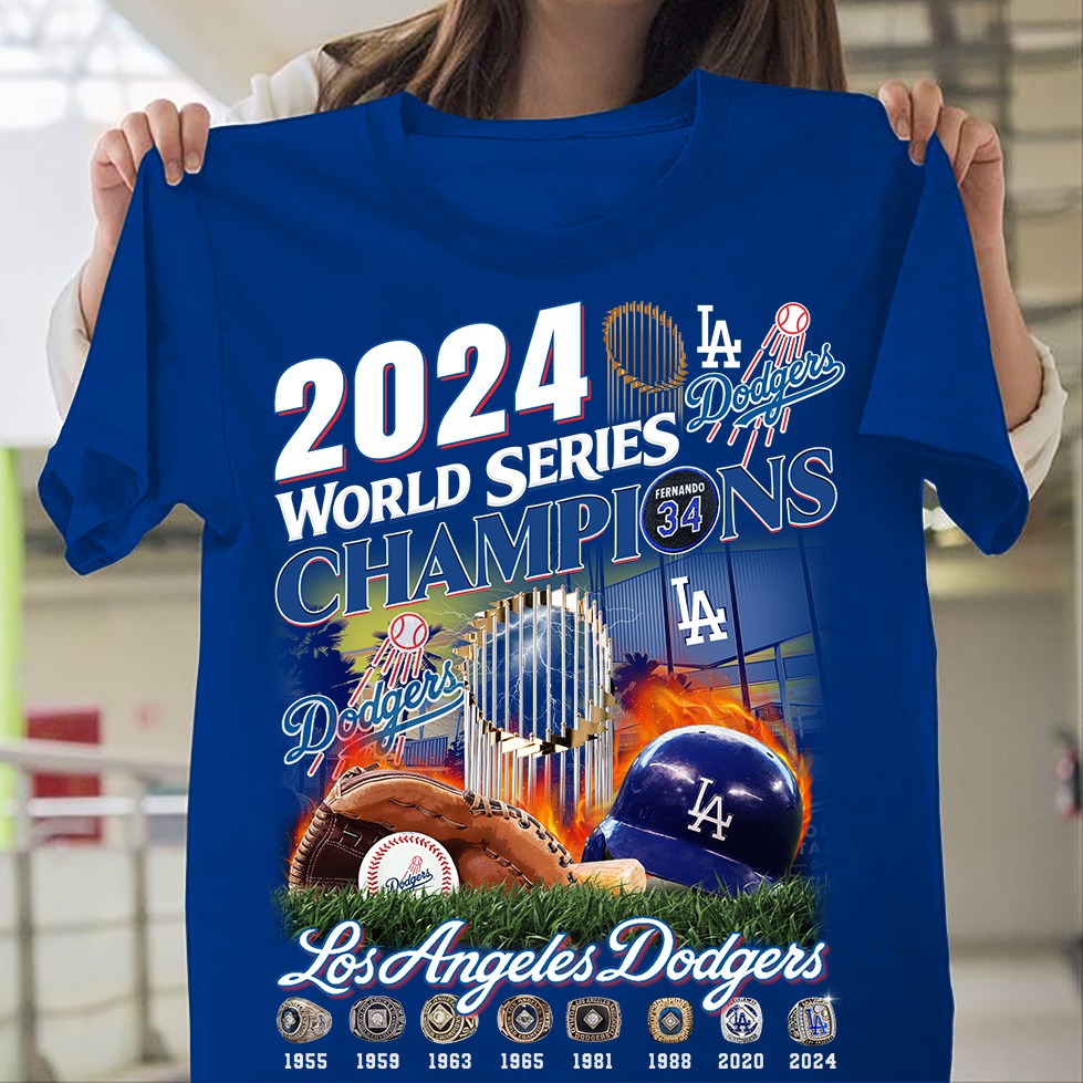 La Dodgers World Series Shirt Los Angeles Dodgers Merch Baseball Lover Oregontrailrvpk Shirt
