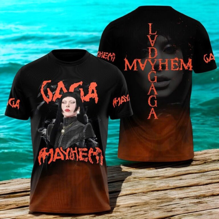 Lady Gaga The Mayhem Ball 2025 Tour 3D Shirt Gifts For Someone Who Loves Music Oregontrailrvpk Shirt