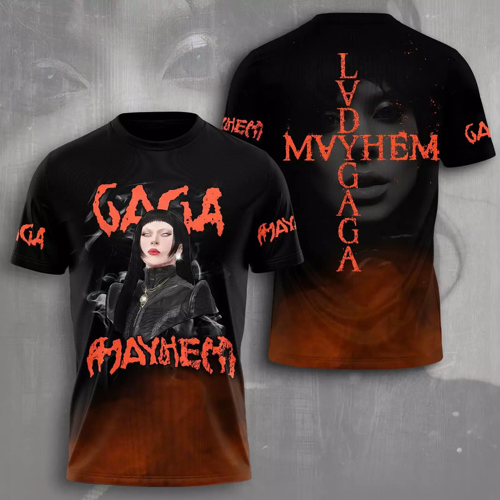 Lady Gaga The Mayhem Ball Tour 2025 3D T-Shirt Oregontrailrvpk Shirt