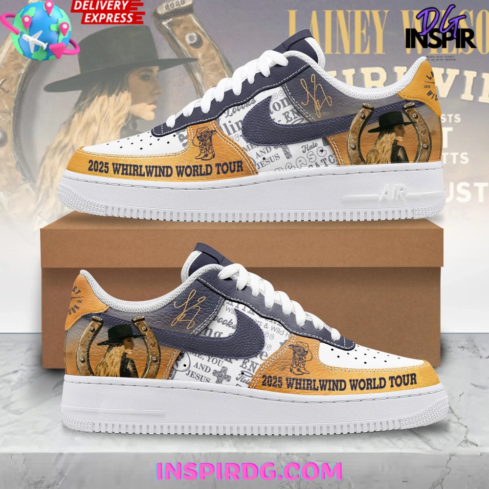 Lainey Wilson 2025 Whirlwind World Tour Air Force 1