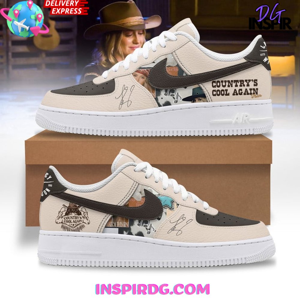 Lainey Wilson Countrys Cool Again Air Force 1 Shoes