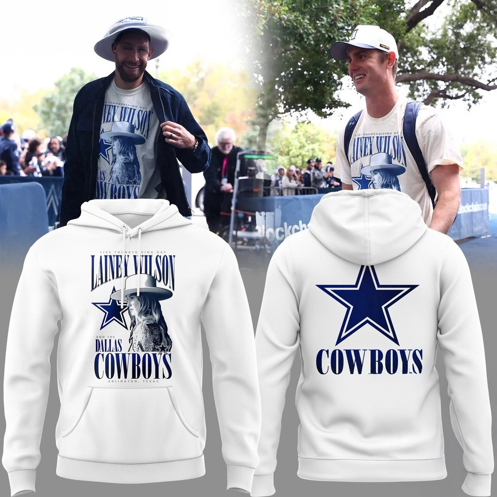 Lainey Wilson Dallas Cowboys Football Team Thanksgiving Hoodie