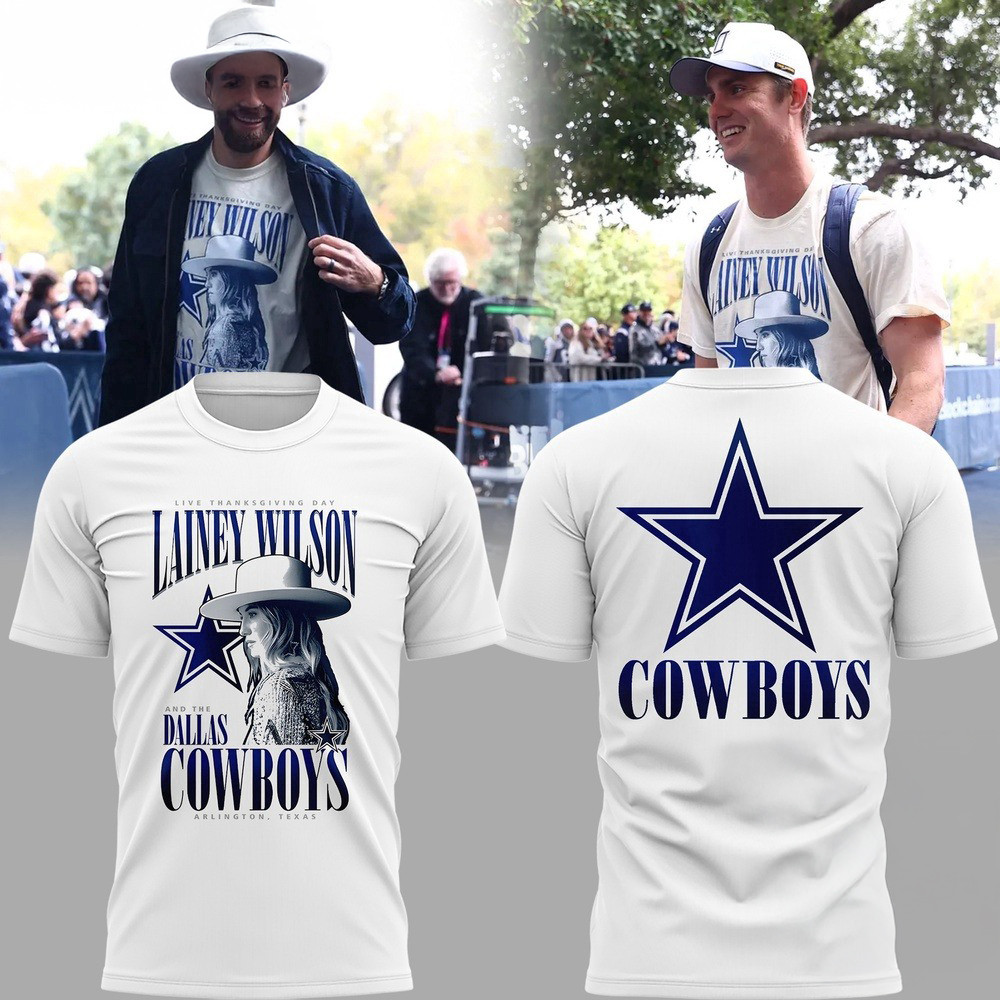 Lainey Wilson Dallas Cowboys Football Team Thanksgiving Shirt Oregontrailrvpk Shirt