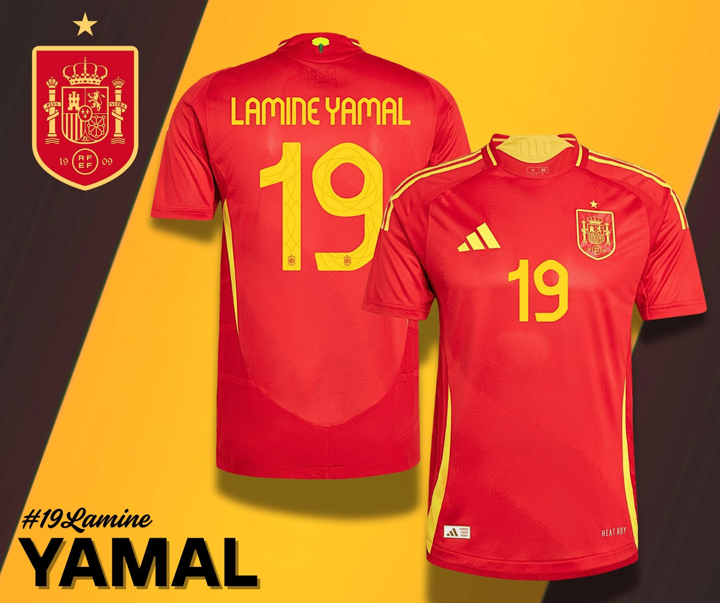 Lamine Yamal #19 T-Shirt Gift For Football Fans Oregontrailrvpk Shirt
