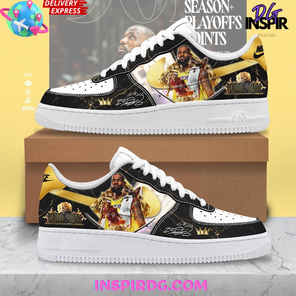 LeBron James 50,000 Points Limited Air Force 1
