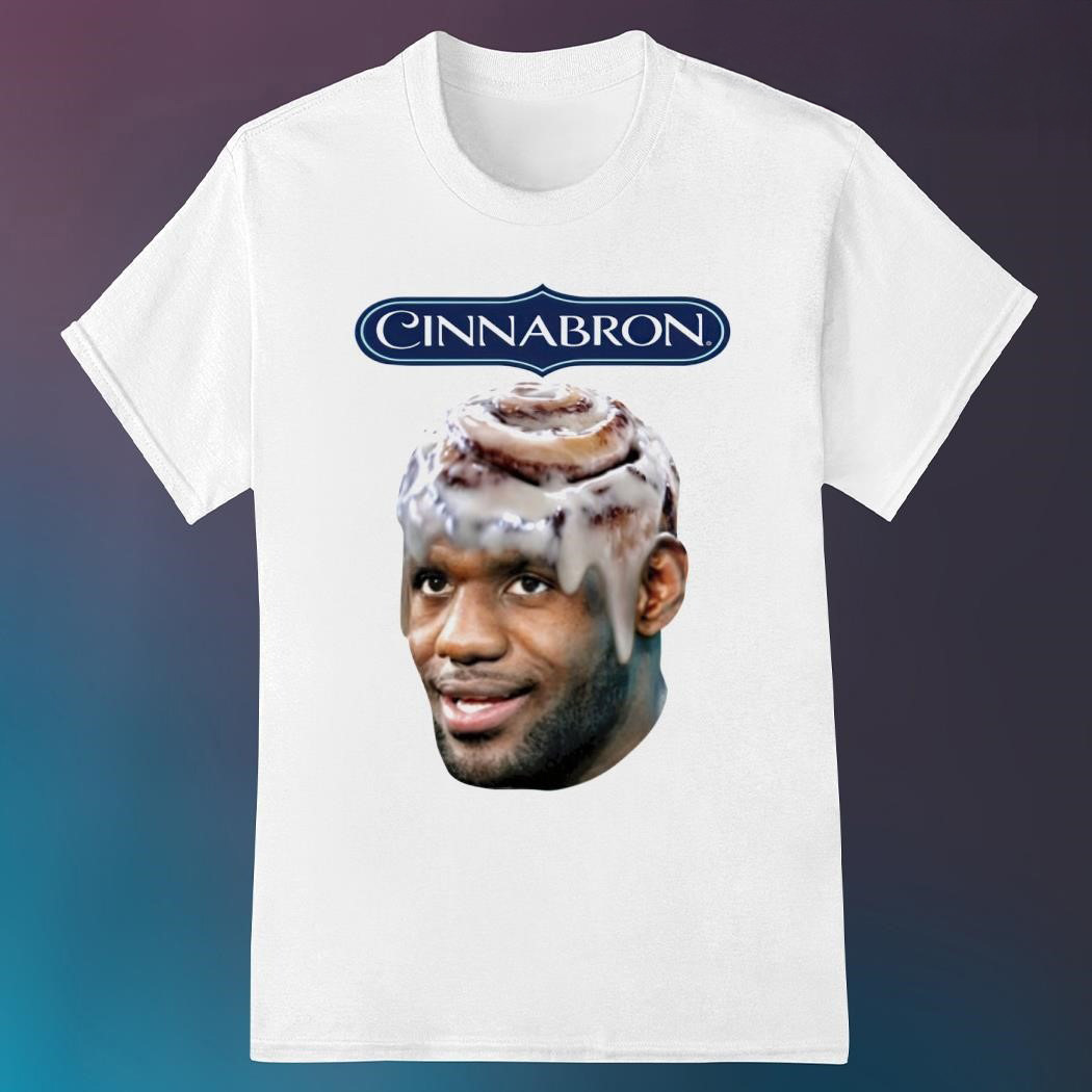 Lebron James Cinnabron Shirt Funny Graphic T-Shirt For Adults Oregontrailrvpk Shirt