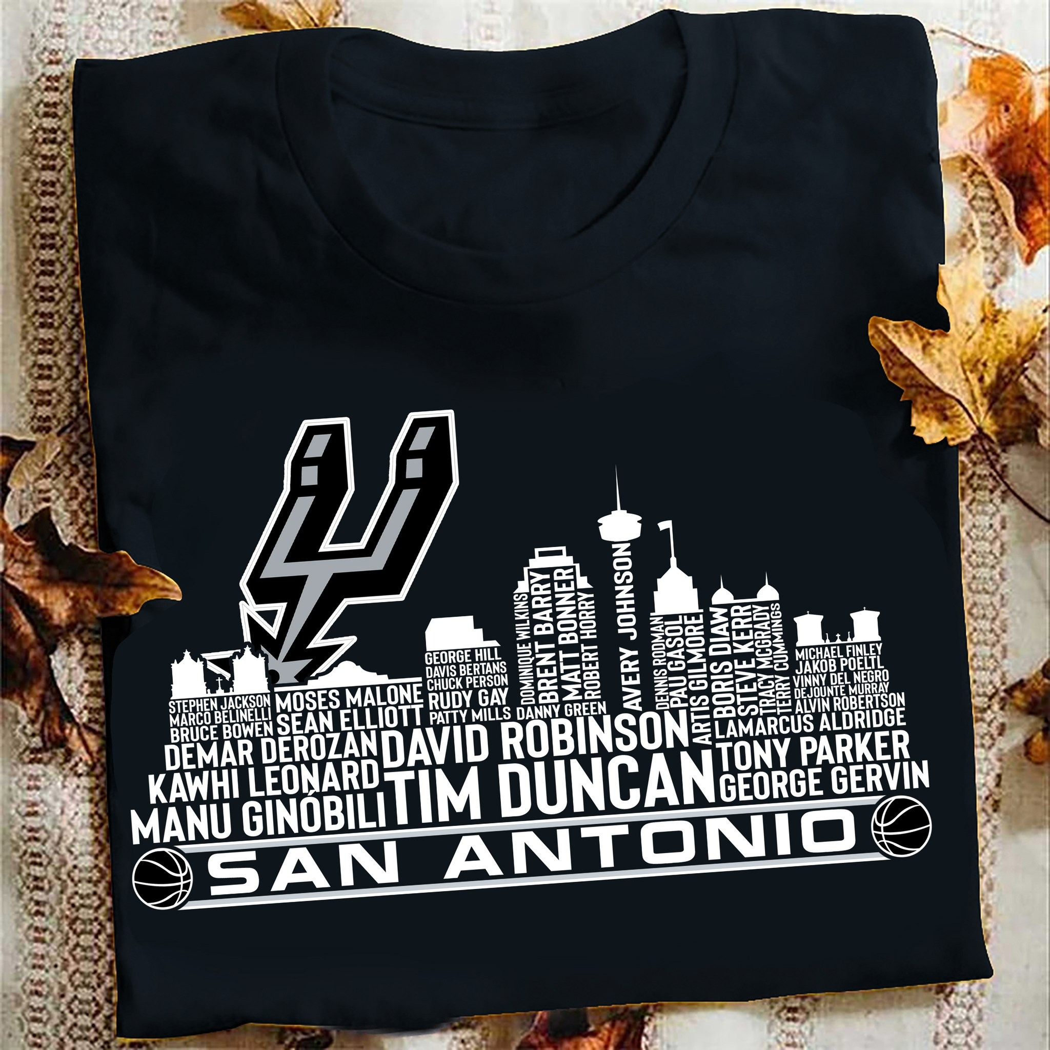 Legends Of San Antonio Spurs T-Shirt Best Gifts For Basketball Lovers Fans Oregontrailrvpk Shirt