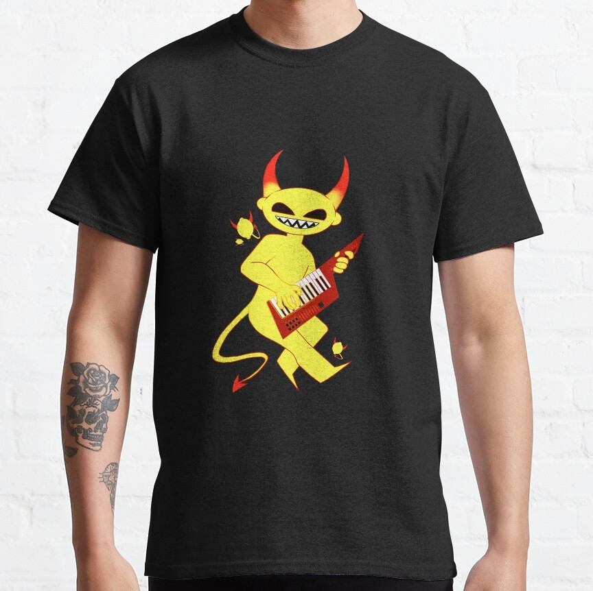 Lemon Demon Playing T-Shirt Official Lemon Demon Band Tee Shirts Merchandise Oregontrailrvpk Shirt