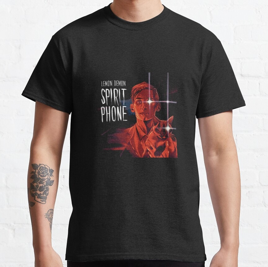 Lemon Demon Spirit Phone Album New T-Shirt Lemondemon Spirit Phone Merch Oregontrailrvpk Shirt