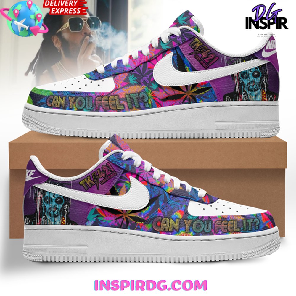Lenny Kravitz Can You Feel It Air Force 1 Sneaker