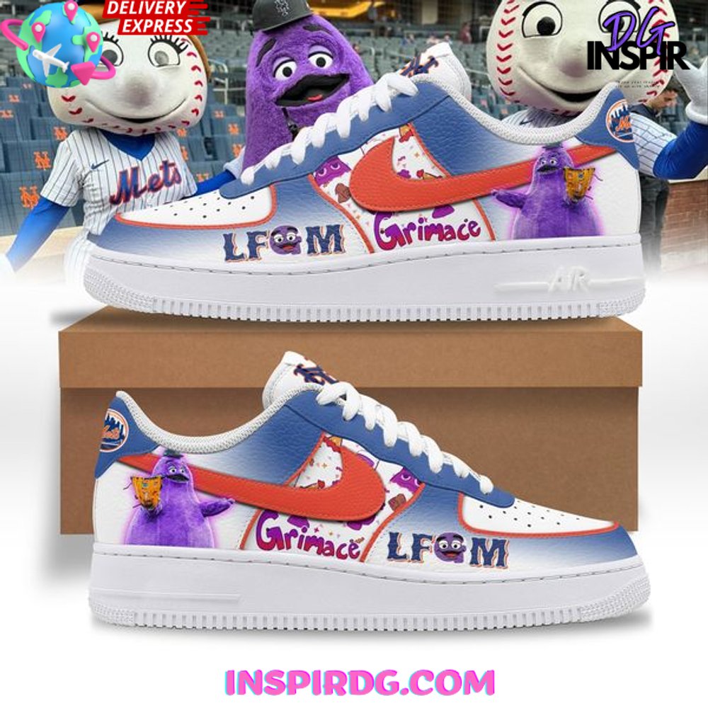 LFGM Grimace Era Mets Air Force 1