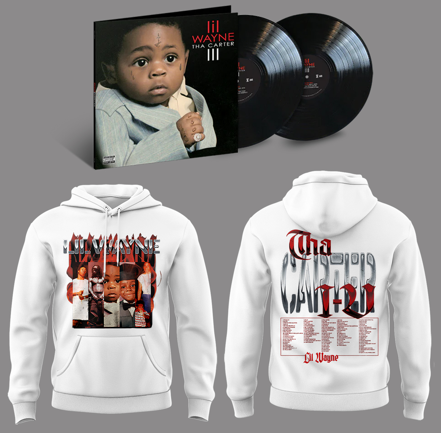 Lil Wayne Tha Carter Vi White Hoodie Best