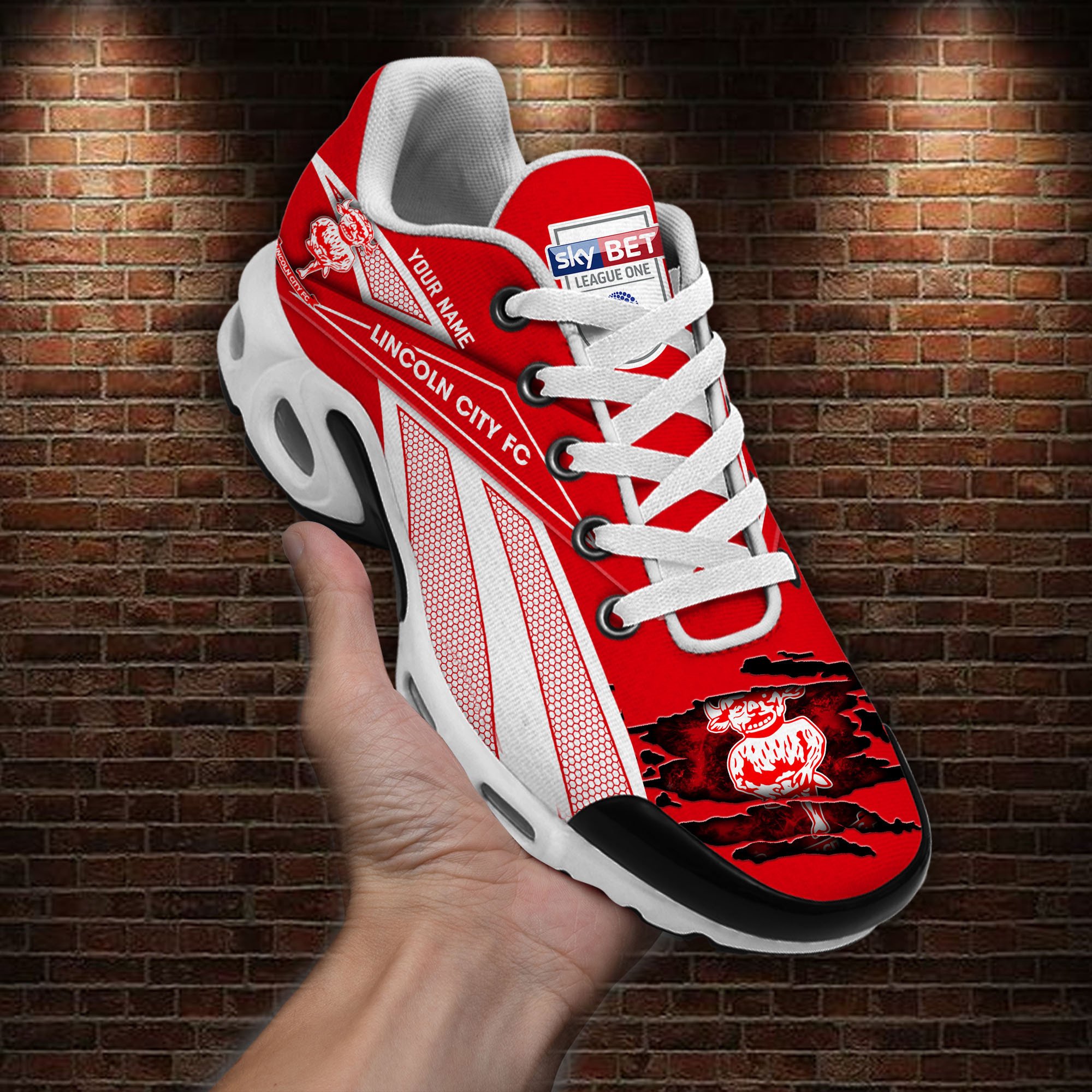 Lincoln City F.C Air Max Plus Shoes Sneakers For Men And Women