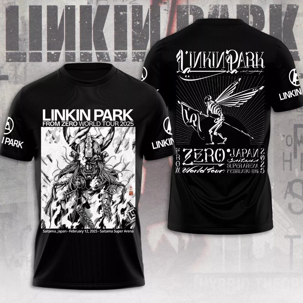 Linkin Park From Zero Tour 2025 Shirt Presents For Music Lovers Oregontrailrvpk Shirt