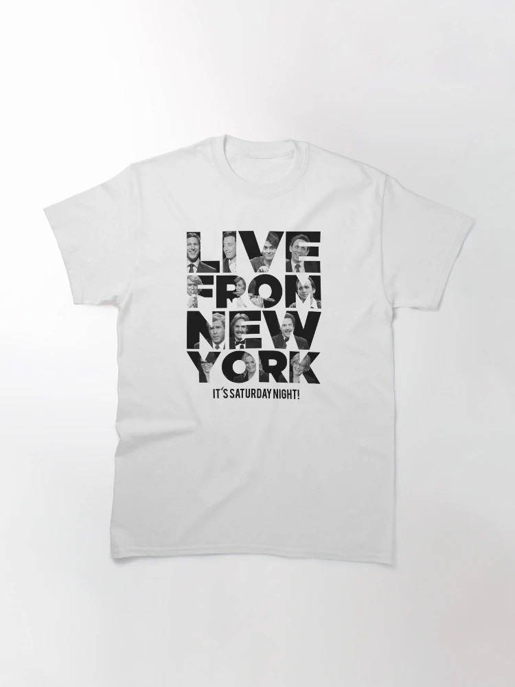 Live From New York, It's Saturday Night Live Classic T-Shirt Best Gift For Mom Oregontrailrvpk Shirt
