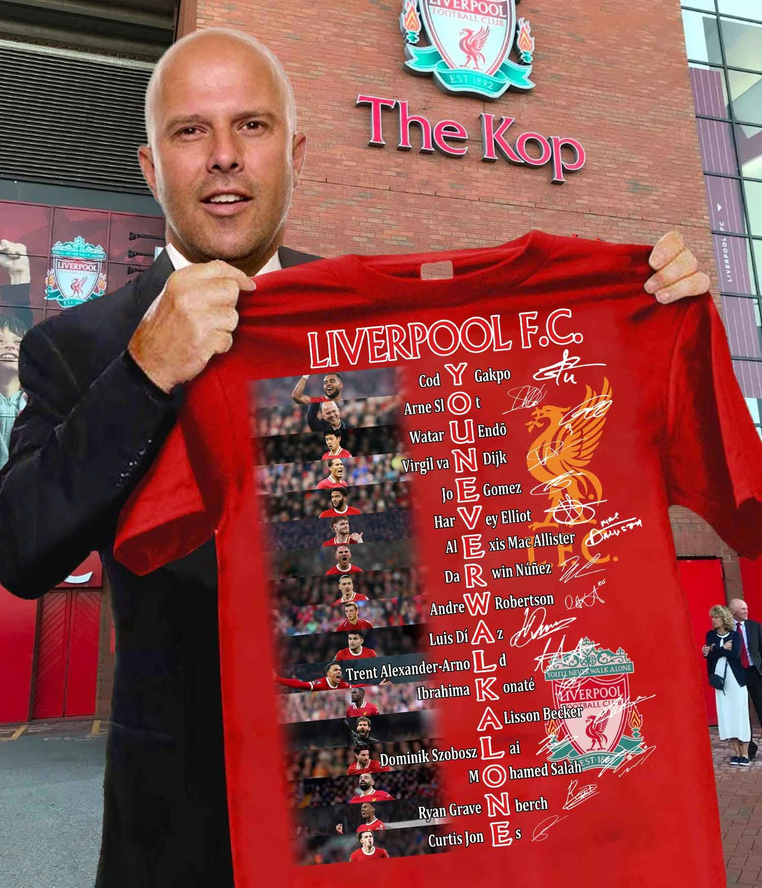 Liverpool F.C Shirt Players Signature Liverpool Football Club For Him Oregontrailrvpk Shirt