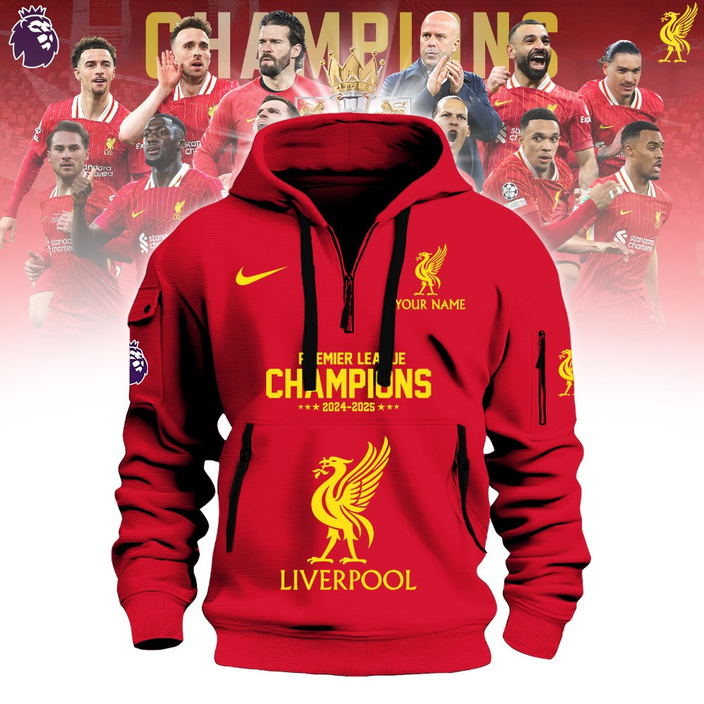 Liverpool FC Heavy Red Hoodie Gift For Liverpool Fans