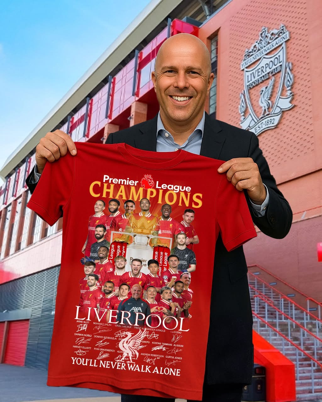 Liverpool You'll Never Walk Alone T-Shirt Presents For Football Fans Oregontrailrvpk Shirt