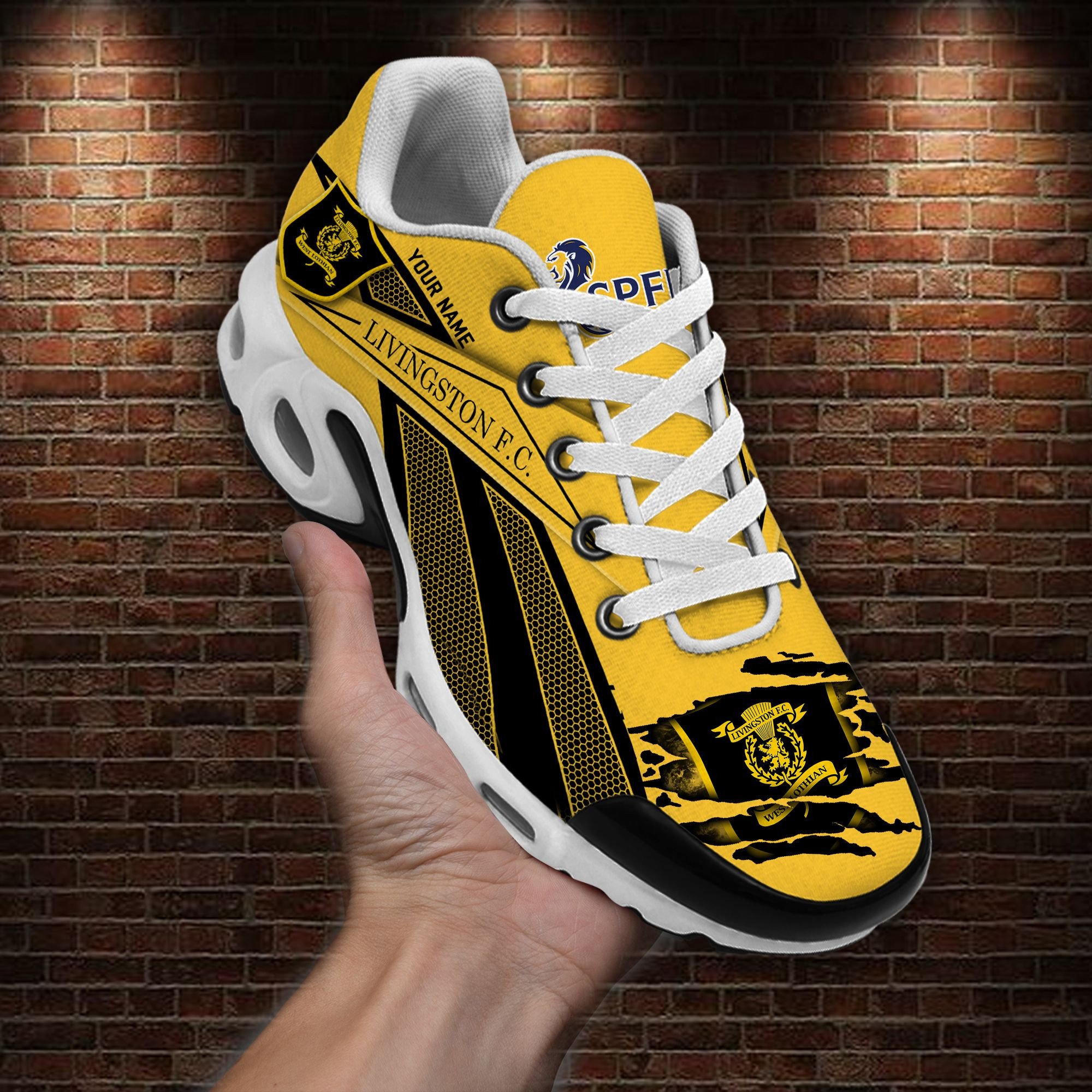 Livingston F.C. Air Max Plus Shoes Sneakers For Men And Women