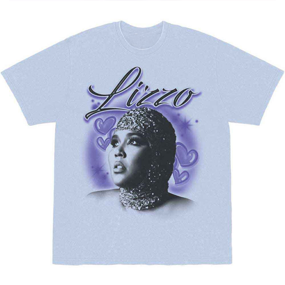 Lizzo Special Hearts Airbrush T-Shirt Oregontrailrvpk Shirt