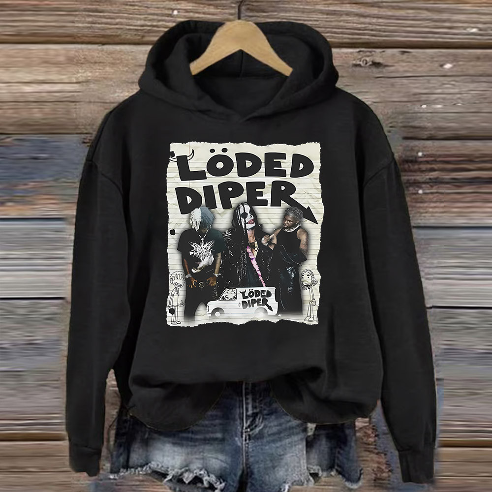Loded Diper Hoodie Loded Diper Opium Hoodie