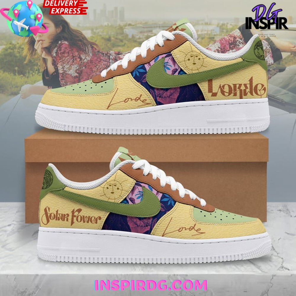 Lorde Solar Flower Limited Edition Air Force 1