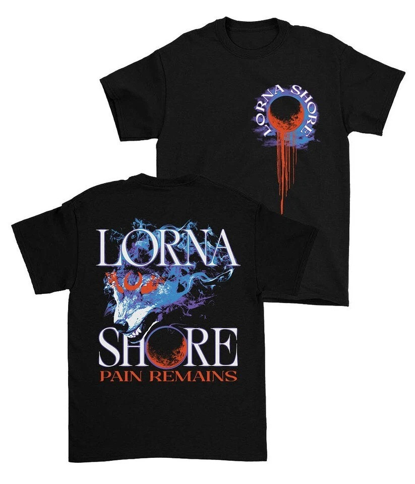 Lorna Shore Band Black Cotton Unisex T-Shirt Gift For Music Fans Oregontrailrvpk Shirt