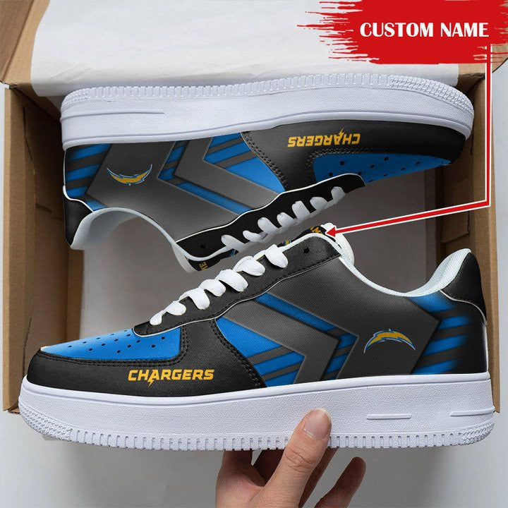 Los Angeles Chargers NFL Air Low-Top Sneakers Shoes For Men And Women