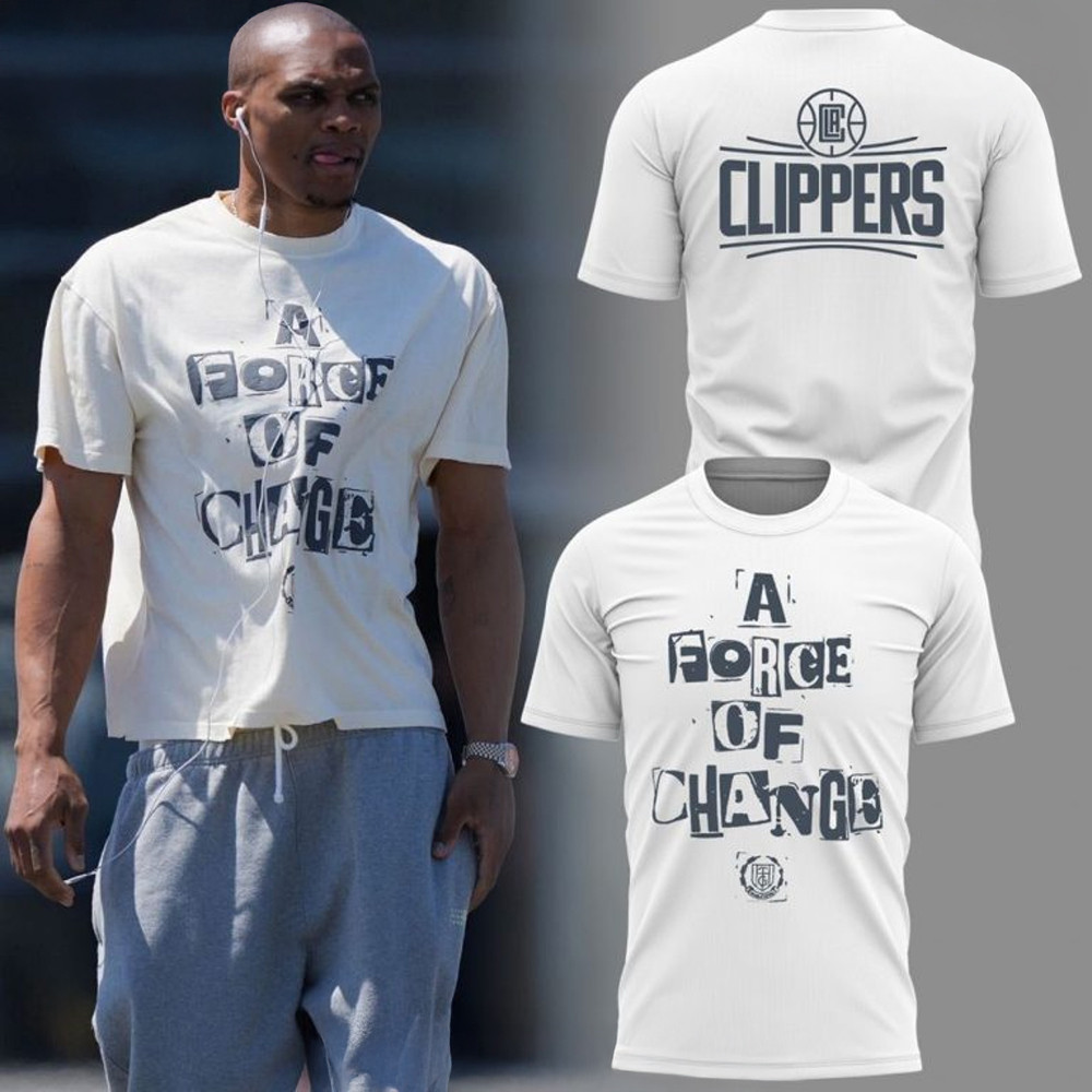 Los Angeles Clippers A Force Of Change Special T-Shirt Oregontrailrvpk Shirt