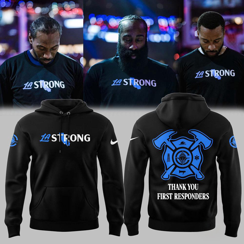 Los Angeles Clippers LA Strong Hoodie Gifts For Basketball Lovers