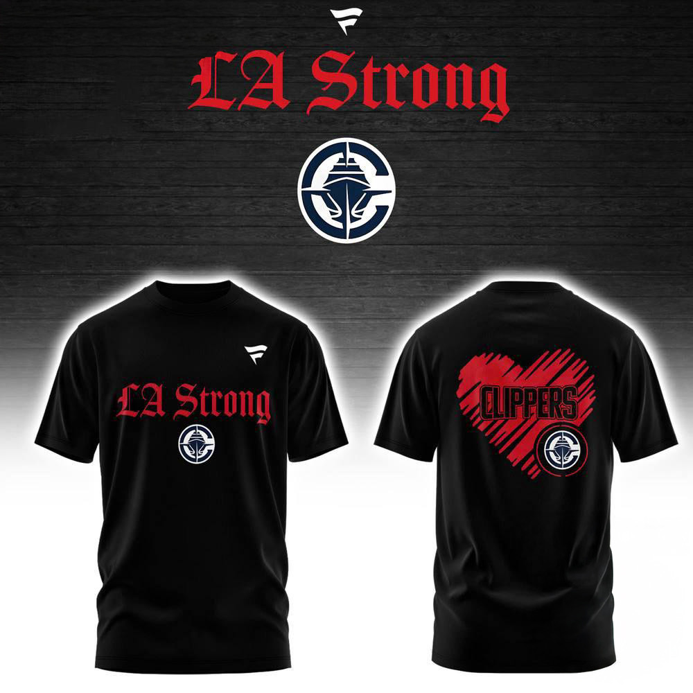 Los Angeles Clippers LA Strong Shirt Gifts For Basketball Fans Oregontrailrvpk Shirt
