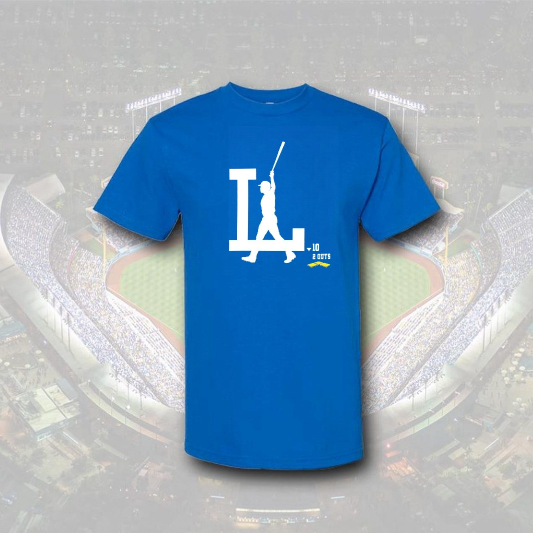Los Angeles Dodgers Grand Slam 10 2 Out T-Shirt Mens Gifts For Dodgers Fans Oregontrailrvpk Shirt