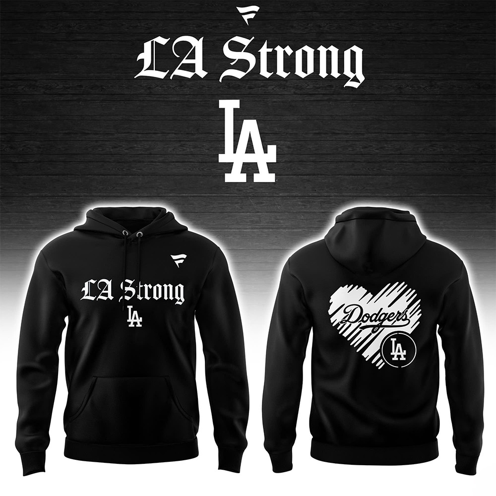 Los Angeles Dodgers LA Strong Hoodie Presents