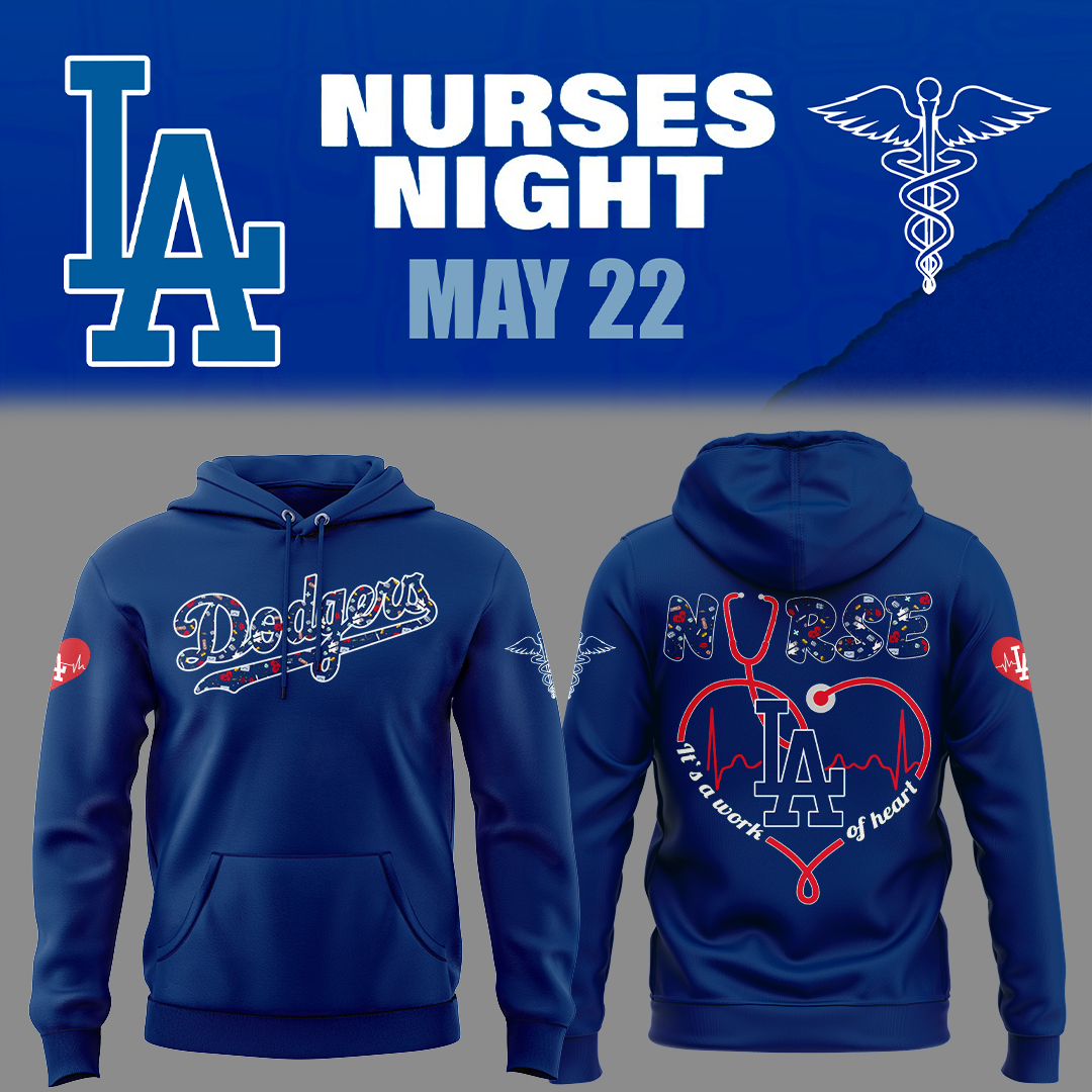 Los Angeles Dodgers Nurses Night Hoodie