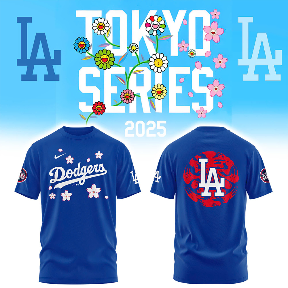 Los Angeles Dodgers Tokyo Series 2025 T-Shirt Baseball Lover Gift Ideas Oregontrailrvpk Shirt