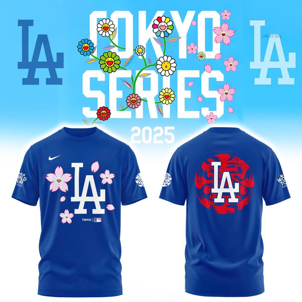 Los Angeles Dodgers Tokyo Series 2025 T-Shirt Oregontrailrvpk Shirt