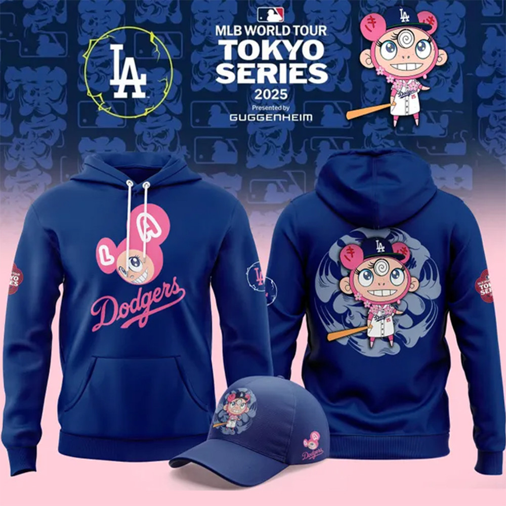Los Angeles Dodgers x 2025 MLB Tokyo Series Hoodie Best