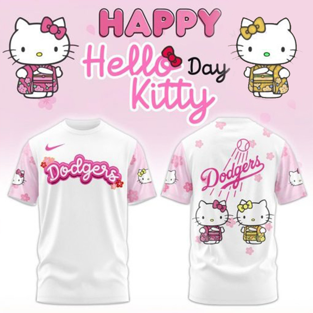 Los Angeles Dodgers x Hello Kitty Shirt 2025 Gifts For The Basketball Enthusiast Oregontrailrvpk Shirt