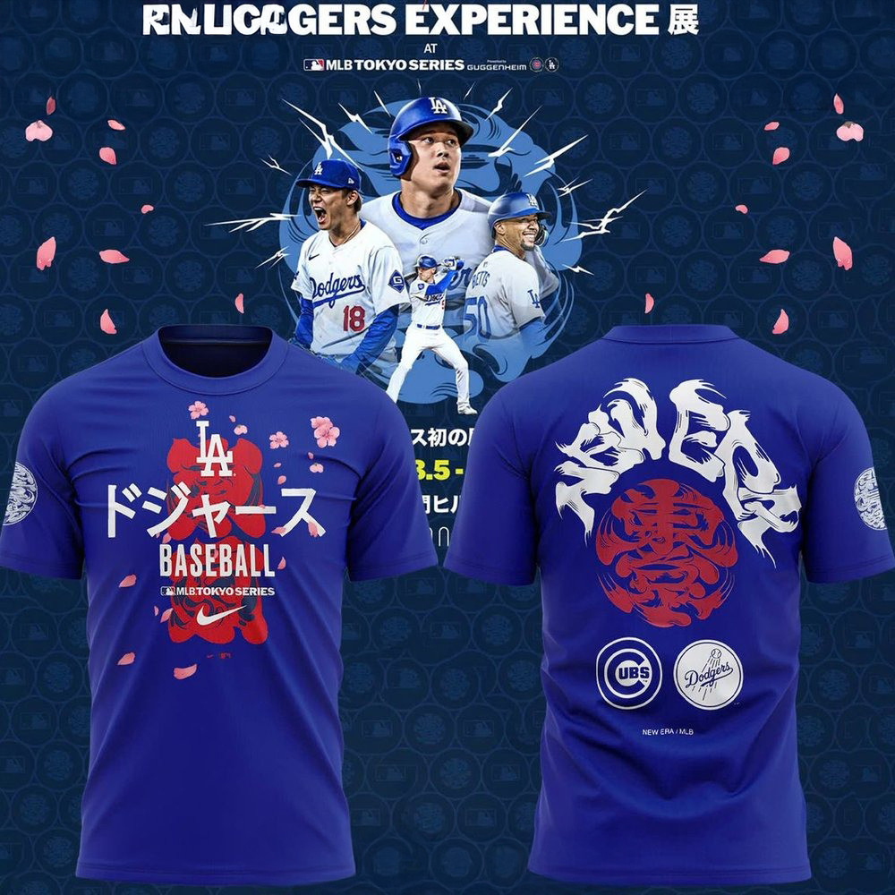 Los Angeles Dodgers x MLB Tokyo Series 2025 T-Shirt Oregontrailrvpk Shirt