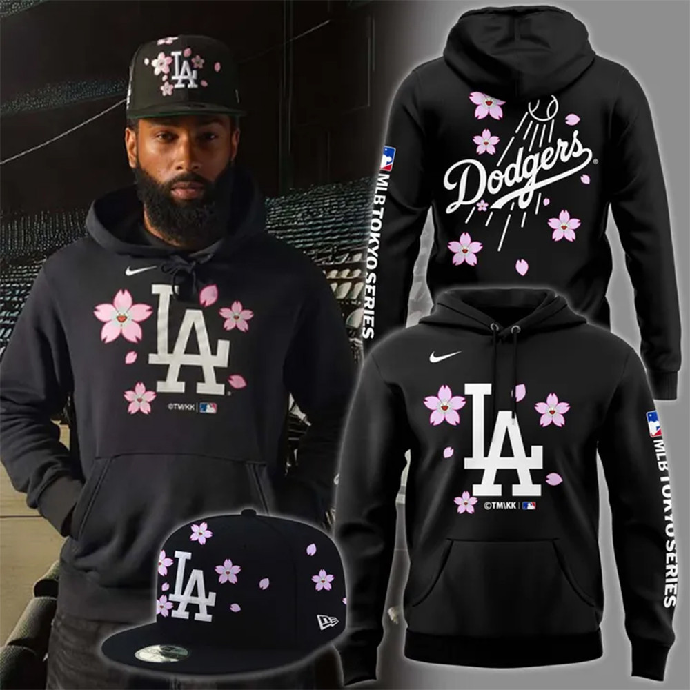 Los Angeles Dodgers x MLB Tokyo Series Hoodie Unique