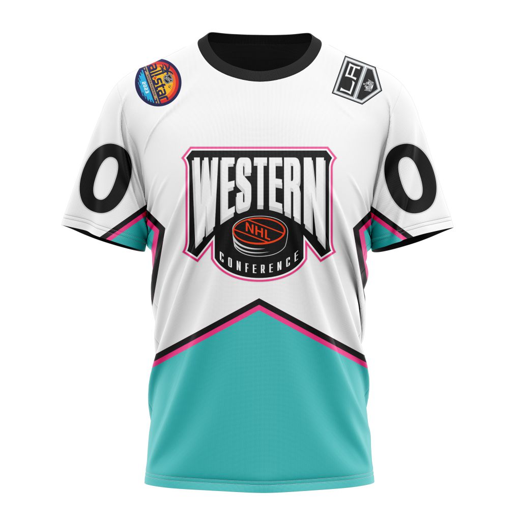 Los Angeles Kings All-Star Western Conference 2023 Personalized Name And Number T-Shirt Oregontrailrvpk Shirt