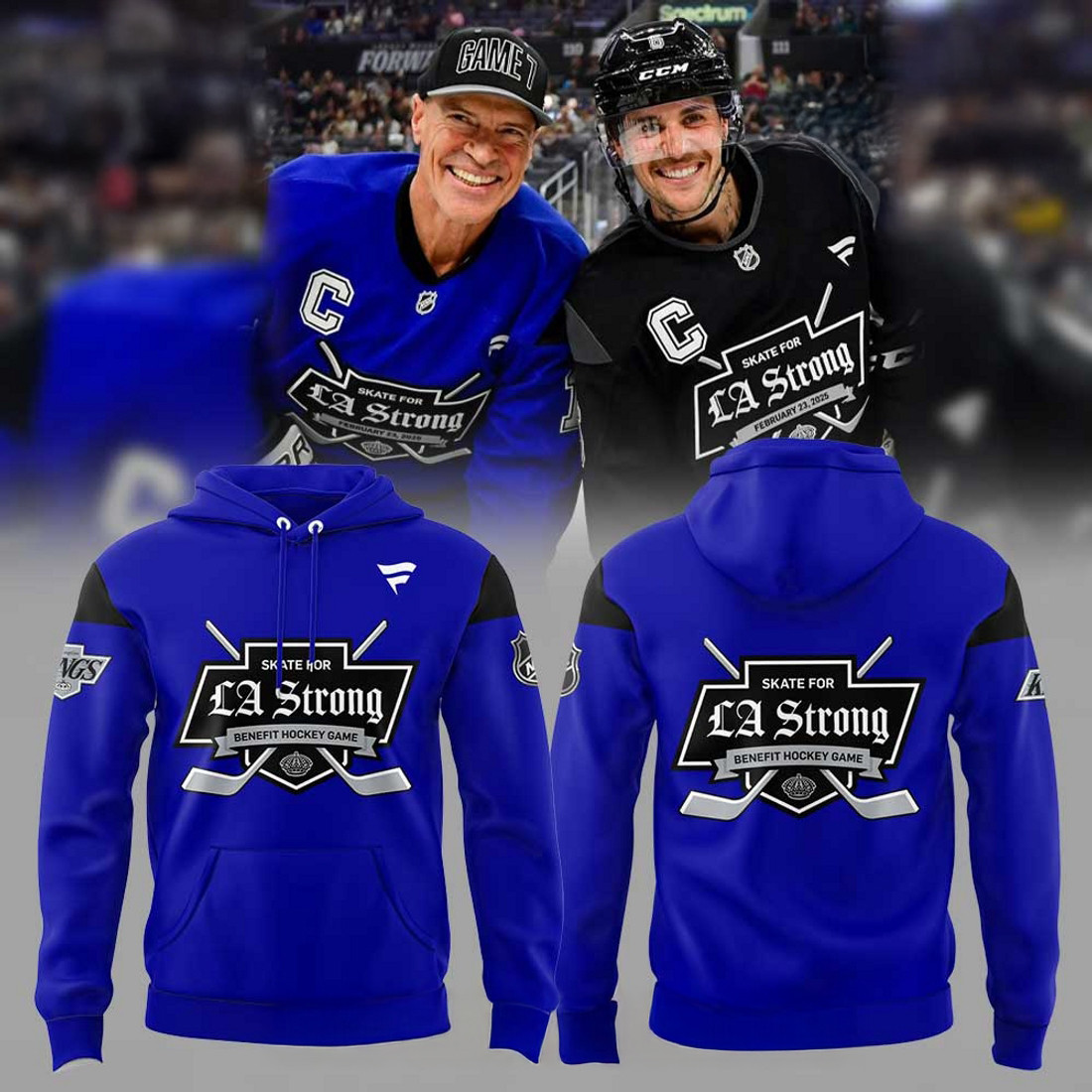 Los Angeles Kings LA Strong Hoodie Gift For Hockey Fans