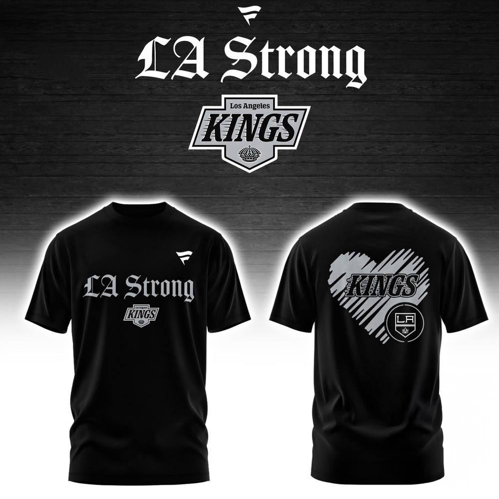 Los Angeles Kings LA Strong T-Shirt Hockey Oregontrailrvpk Shirt
