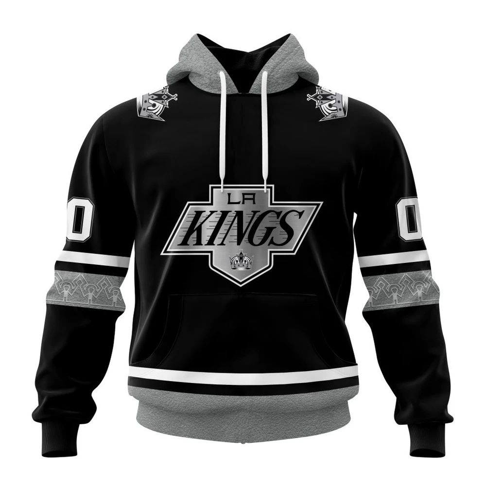 Los Angeles Kings Personalized Alternate Concepts Kits All Over Print Hoodie Style 35368