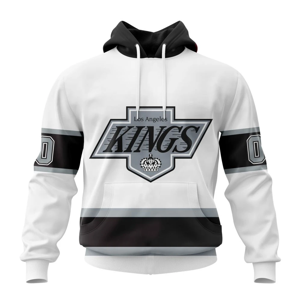 Los Angeles Kings Personalized Alternate Kits All Over Print Hoodie Style 76249