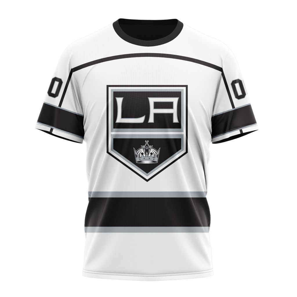 Los Angeles Kings Personalized Away Kits Personalized Name And Number T-Shirt Oregontrailrvpk Shirt
