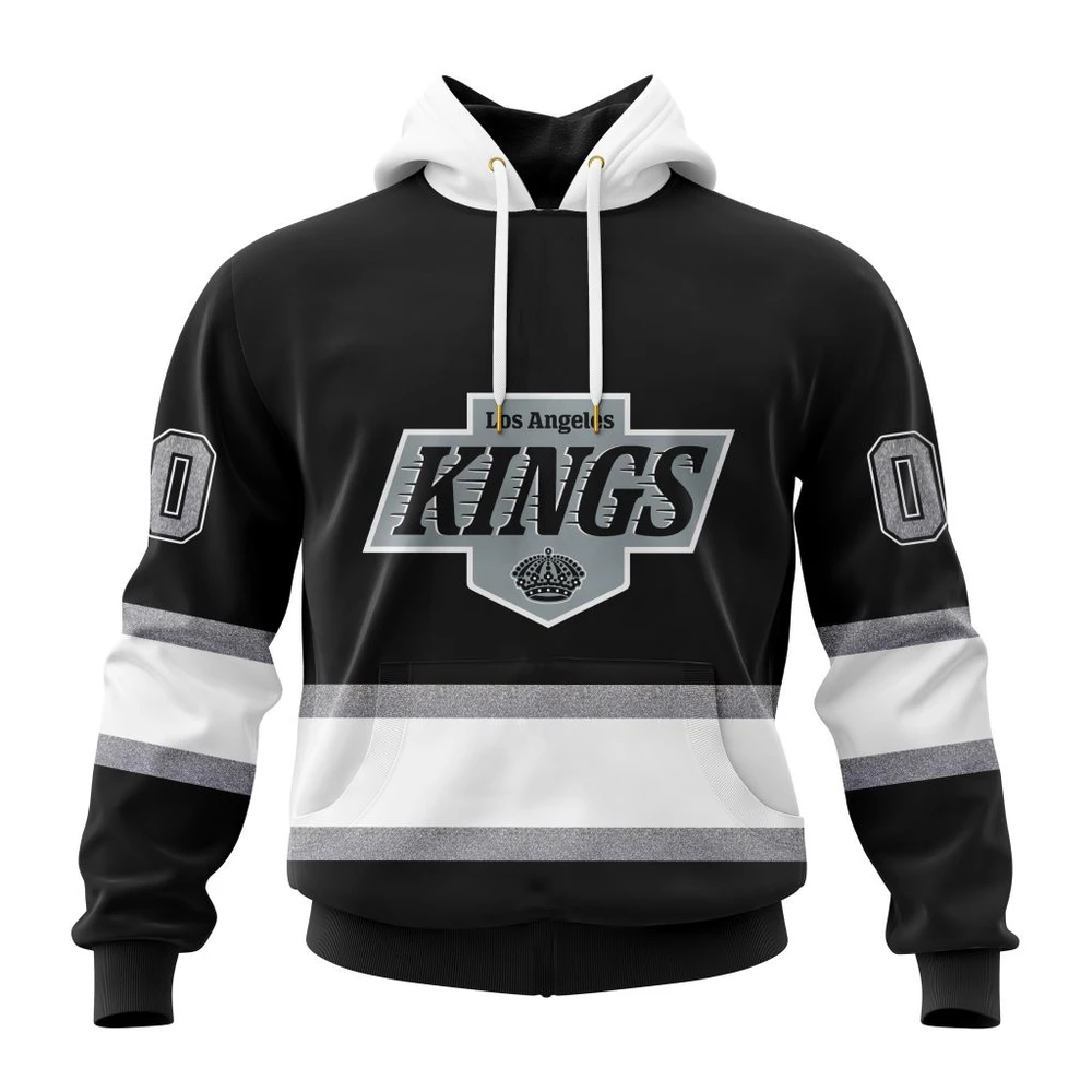 Los Angeles Kings Personalized Home Kits All Over Print Hoodie Style 50303