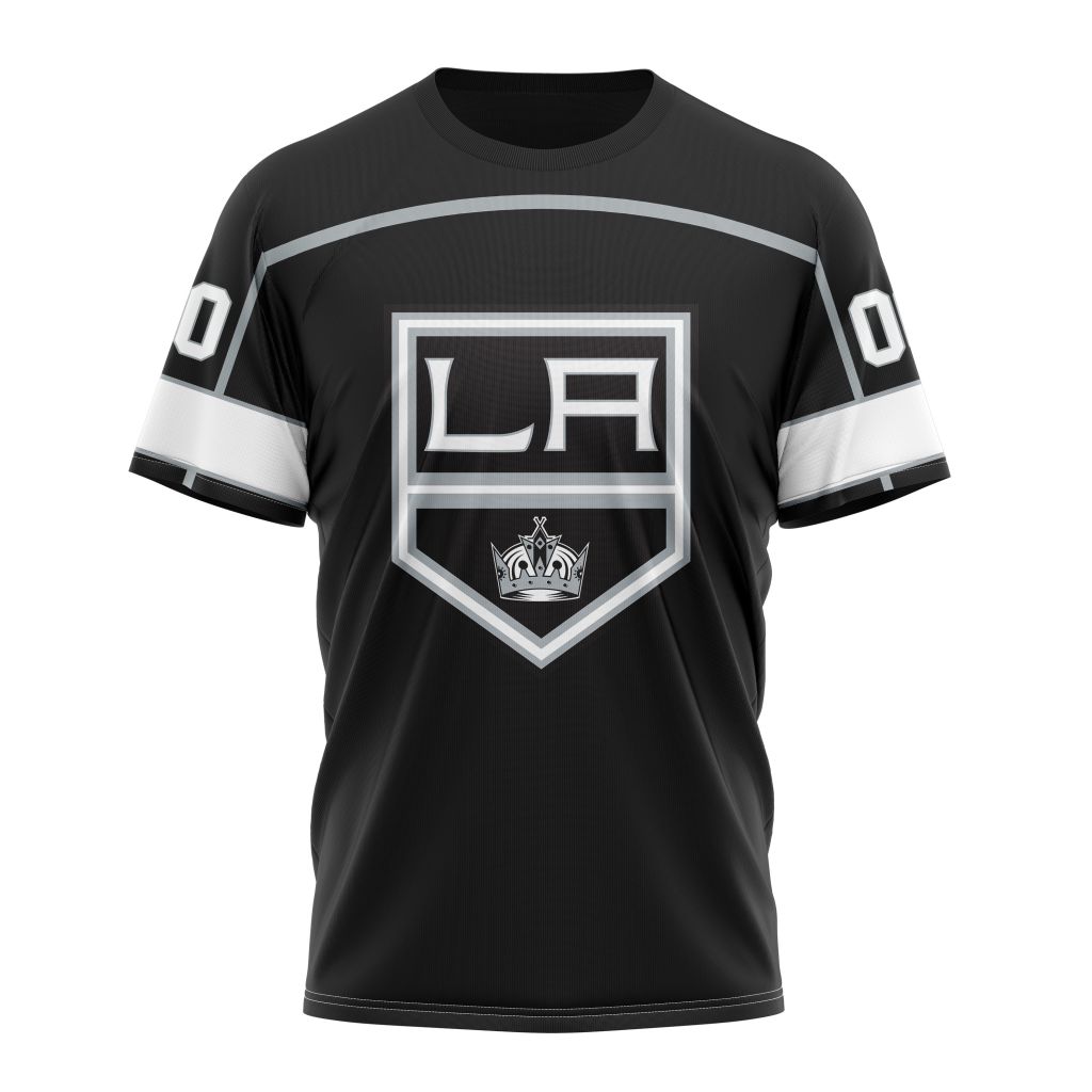 Los Angeles Kings Personalized Home Kits Personalized Name And Number T-Shirt Oregontrailrvpk Shirt