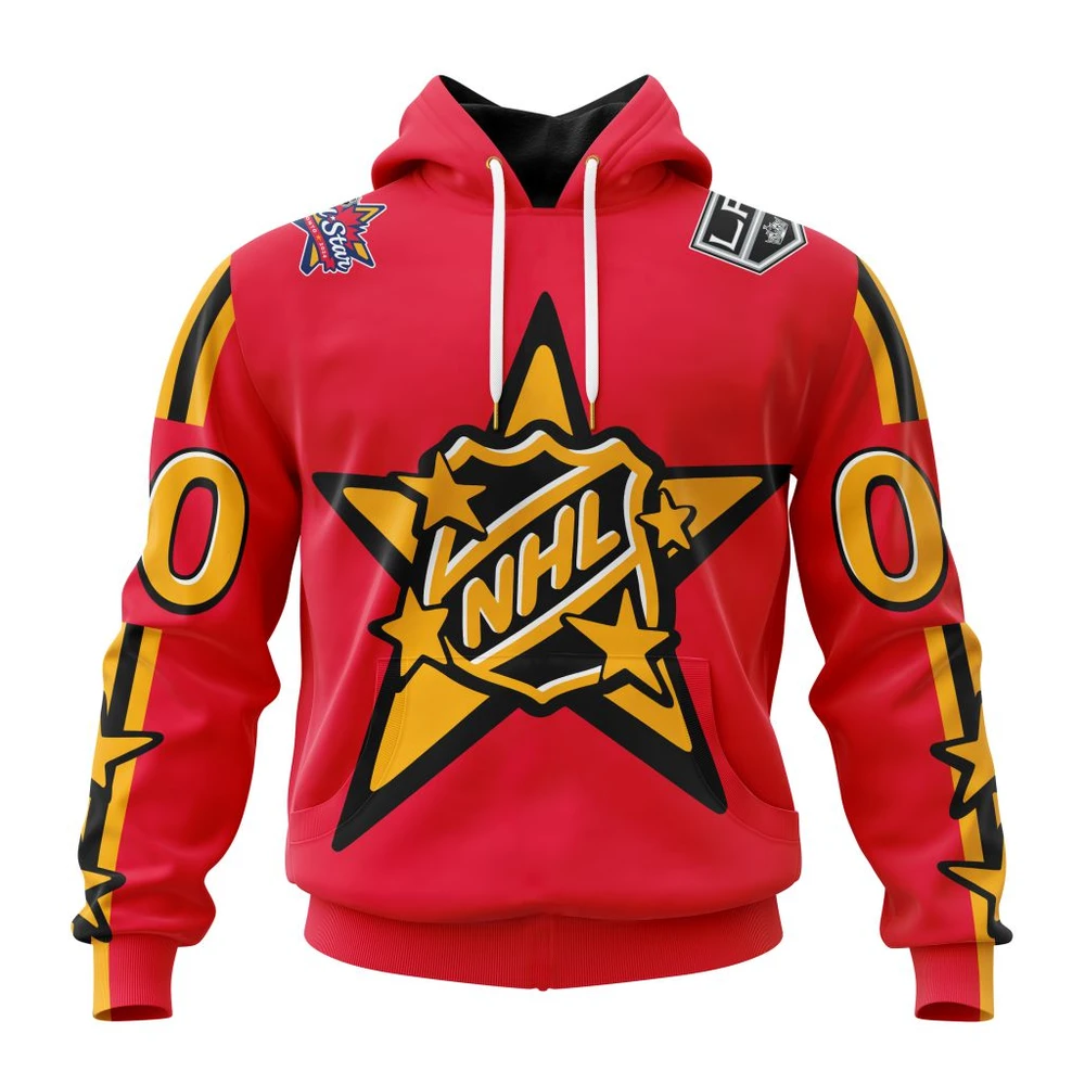 Los Angeles Kings Personalized NHL All-Star Game All Over Print Hoodie Style 80084