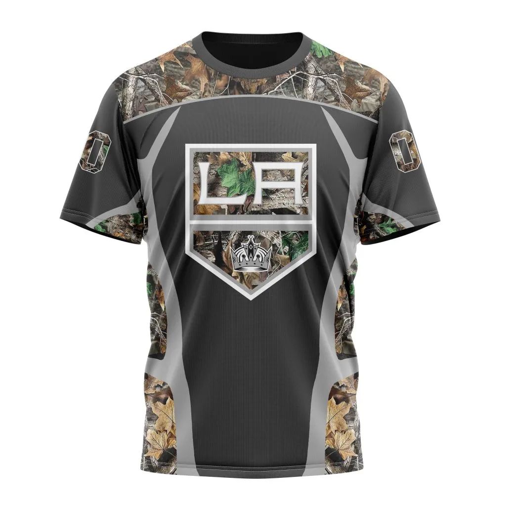 Los Angeles Kings Special Camo Hunting Design Personalized Name And Number T-Shirt Oregontrailrvpk Shirt